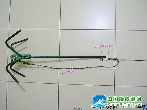锚绳子方向方法图解