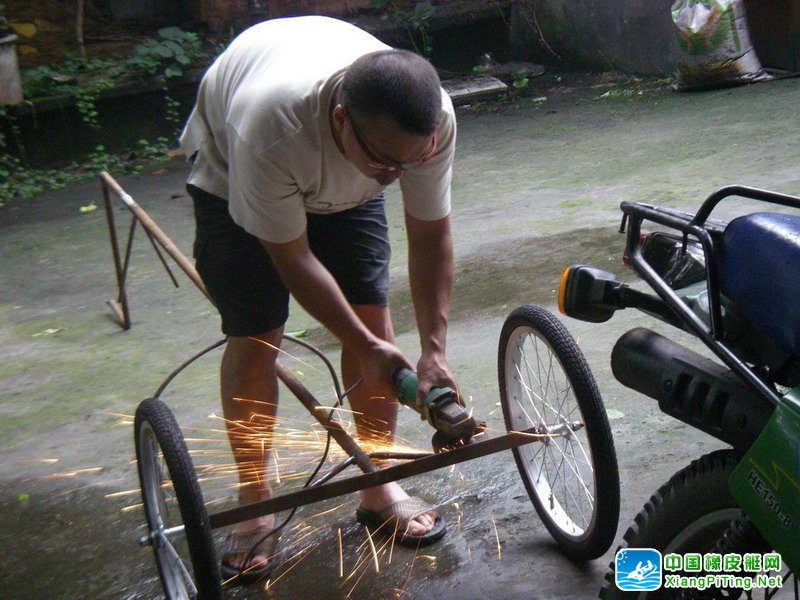 DIY皮划艇（橡皮艇）拖车