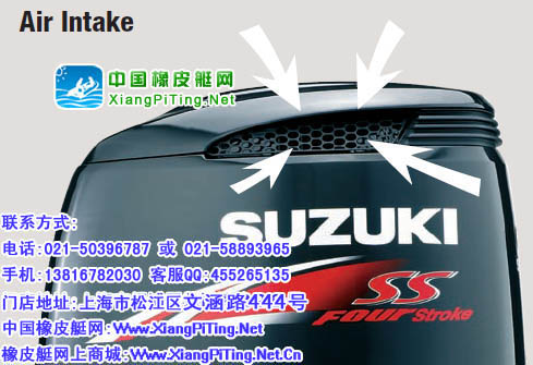 铃木(Suzuki) 4冲程 DF250ss进气图