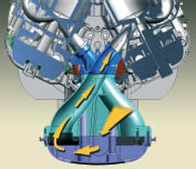 铃木(Suzuki) 4冲程 DF300P进气结构