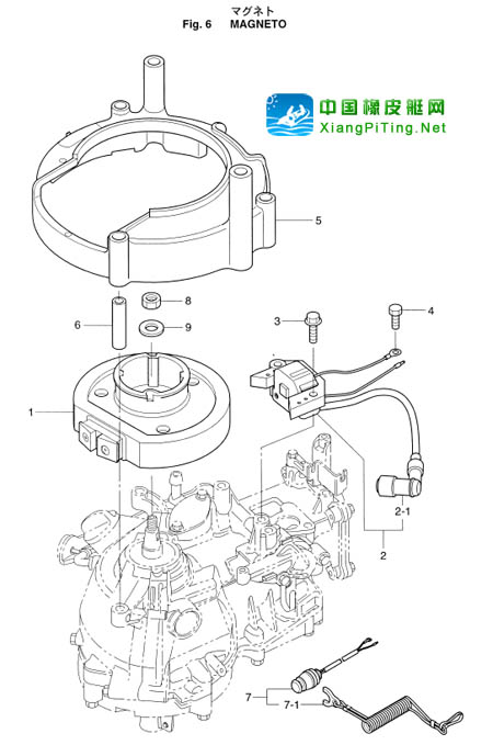 铃木(Suzuki) 2冲程 DT15P(83-85)船外机维修资料