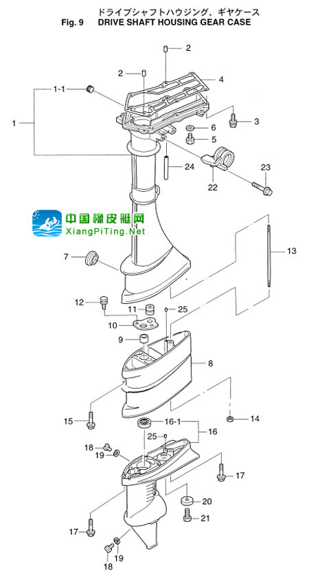 铃木(Suzuki) 2冲程 DT15P(83-85)船外机维修资料