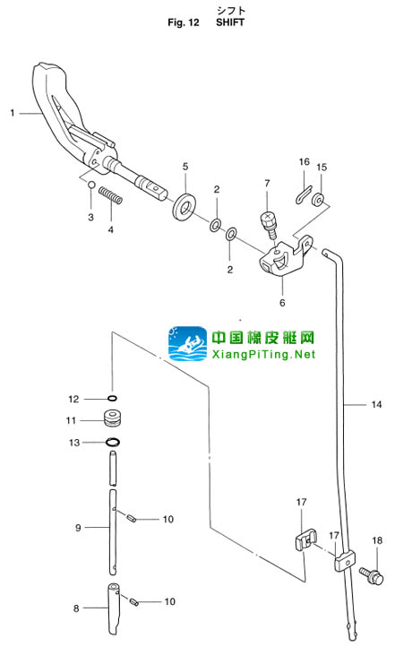 铃木(Suzuki) 2冲程 DT15P(83-85)船外机维修资料