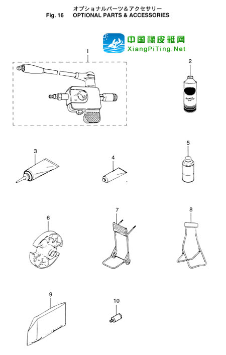 铃木(Suzuki) 2冲程 DT15P(83-85)船外机维修资料