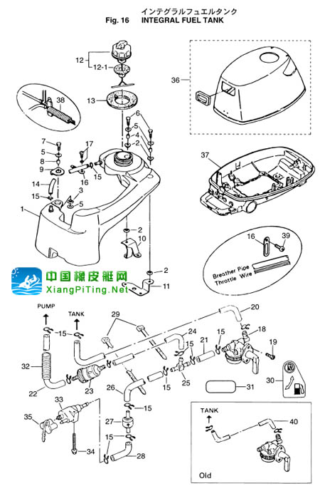 东发(TOHATSU)4冲4-5-6匹维修资料