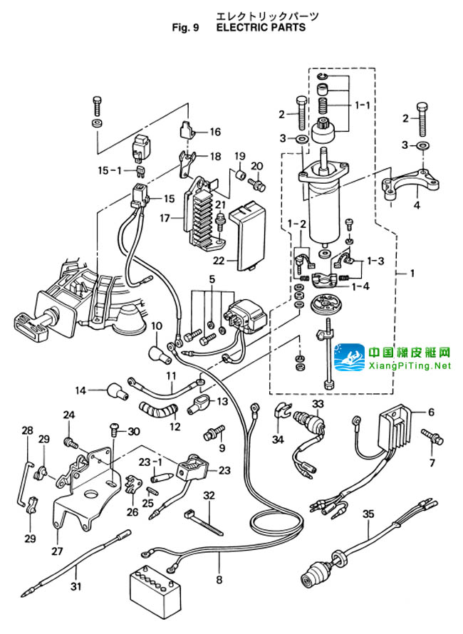 东发(TOHATSU)4冲8-9.8匹维修资料