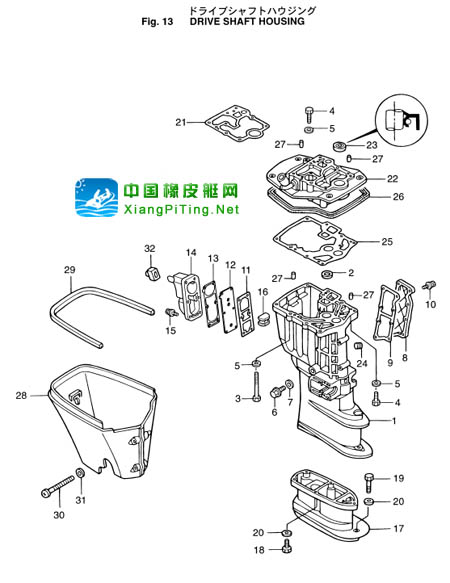 东发(TOHATSU)4冲25-30匹维修资料