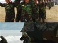 玄彬军营训练照曝光 扛橡皮艇挑入冰冷海中体验艰苦