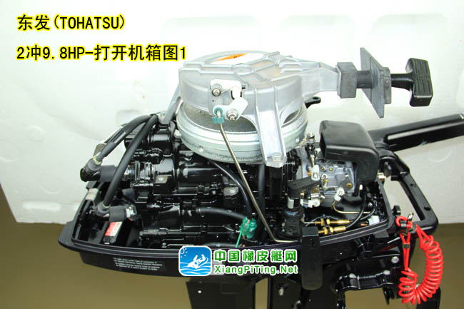东发(TOHATSU)2冲9.8HP-打开机箱图1