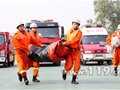 临汾消防利用橡皮艇开展水上应急救援实战演练[图]