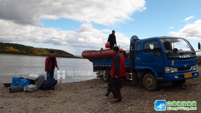 中国首次动力橡皮艇穿越黑龙江团队试水成功