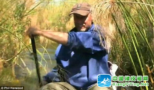 英国男子哈伍德成为首名划独木舟行完刚果河的人。 英国男子哈伍德成为首名划独木舟行完刚果河的人。
