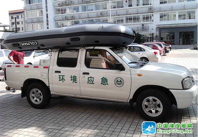 colman品牌橡皮艇成为华东某市环保局定点采购产品