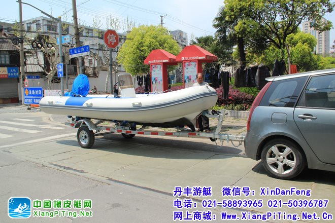 崇明下水，RIB480配海的2冲40HP