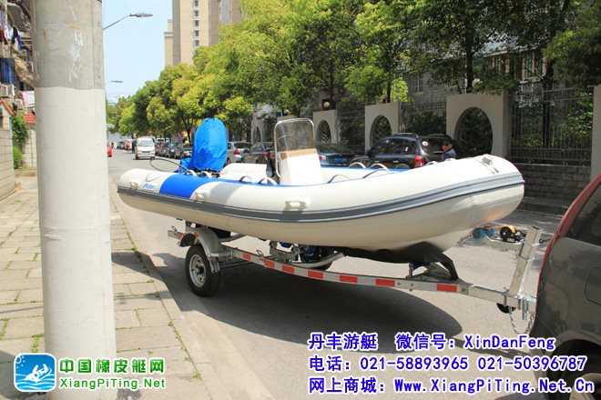 崇明下水，RIB480配海的2冲40HP