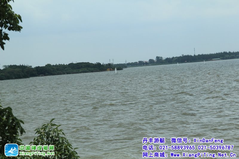 淀山湖 夏天约上几个小伙伴 一起感受乘风破浪的激情  中艇CNT V335AL休闲橡皮艇配铃木2冲程15马力船外机
