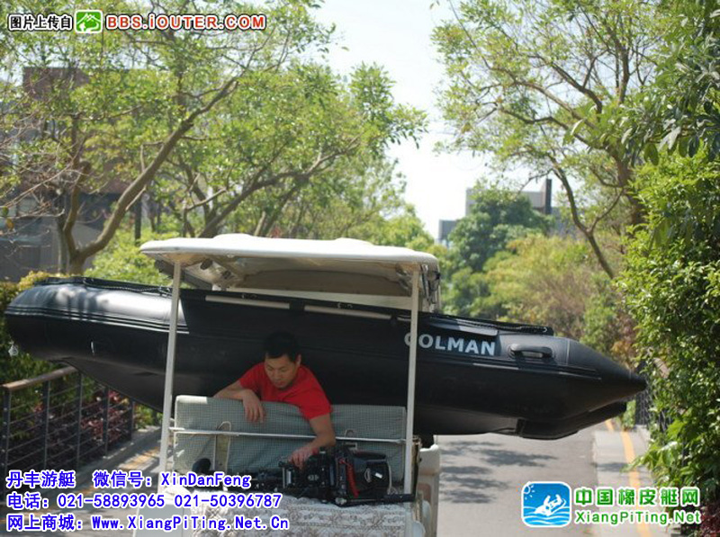 福州闽江   COLMAN V360AL专业系列军用级加厚橡皮艇冲锋舟   给爱好水上运动者的生命加道安全锁