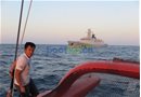 “中国·青岛”号通过亚丁湾 海军亚丁湾护航编队三亚号导弹护卫舰护航